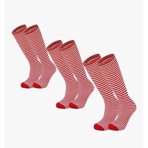 3 Pair Youth Soft Cotton Soccer Socks Baseball Socks For Youth